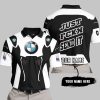 PREMIUM MX – JUST FNKN SEND IT – BMW – BLACK - POLO SHIRT