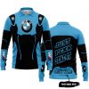 PREMIUM MX – JUST FNKN SEND IT – BMW – BLUE - LONG SLEEVE POLO SHIRT