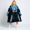 PREMIUM MX – JUST FNKN SEND IT – BMW – BLUE - OODIE BLANKET HOODIE