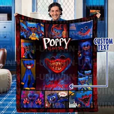 Custom Your Name Horror Fleece Blanket SD19