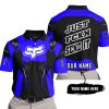PREMIUM MX – JUST FNKN SEND IT – FOX RACING – BLUE - POLO SHIRT