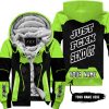 PREMIUM MX – JUST FNKN SEND IT – FOX RACING – GREEN 1 - FLEECE ZIP HOODIE