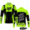 PREMIUM MX – JUST FNKN SEND IT – FOX RACING – NEON - LONG SLEEVE POLO SHIRT