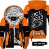 PREMIUM MX – JUST FNKN SEND IT – FOX RACING – ORANGE - FLEECE ZIP HOODIE