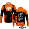 PREMIUM MX – JUST FNKN SEND IT – FOX RACING – ORANGE - LONG SLEEVE POLO SHIRT