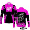 PREMIUM MX – JUST FNKN SEND IT – FOX RACING – PINK - LONG SLEEVE POLO SHIRT