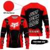 PREMIUM MX – JUST FNKN SEND IT – FOX RACING – RED - SWEATER UGLY