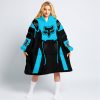 PREMIUM MX – JUST FNKN SEND IT – FOX RACING – SKY BLUE - OODIE BLANKET HOODIE
