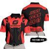 PREMIUM MX – JUST FNKN SEND IT – GAS GAS – RED - POLO SHIRT