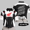 PREMIUM MX – JUST FNKN SEND IT – HONDA – BLACK - POLO SHIRT