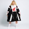 PREMIUM MX – JUST FNKN SEND IT – HONDA – BLACK - OODIE BLANKET HOODIE