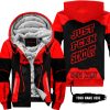 PREMIUM MX – JUST FNKN SEND IT – HONDA – RED - FLEECE ZIP HOODIE
