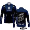 PREMIUM MX – JUST FNKN SEND IT – HUSQVARNA – BLUE - LONG SLEEVE POLO SHIRT