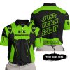 PREMIUM MX – JUST FNKN SEND IT – KAWASAKI – GREEN - POLO SHIRT