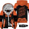 PREMIUM MX – JUST FNKN SEND IT – KTM – ORANGE - FLEECE ZIP HOODIE