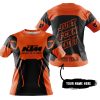 PREMIUM MX – JUST FNKN SEND IT – KTM – ORANGE - T-SHIRT