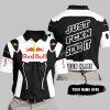 PREMIUM MX – JUST FNKN SEND IT – REDBULL – BLACK - POLO SHIRT