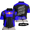 PREMIUM MX – JUST FNKN SEND IT – REDBULL – BLUE - POLO SHIRT