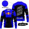 PREMIUM MX – JUST FNKN SEND IT – REDBULL – BLUE - SWEATER UGLY