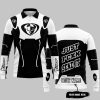 PREMIUM MX – JUST FNKN SEND IT – THOR RACING – BLACK - LONG SLEEVE POLO SHIRT