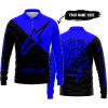 TILL THE FUCKIN FREAKIN TRAINING WHEEL FALL OFF – 3D ALL OVER PRINTED – ALPINESTARS – BLUE - LONG SLEEVE POLO SHIRT
