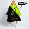 TILL THE FUCKIN FREAKIN TRAINING WHEEL FALL OFF – 3D ALL OVER PRINTED – ALPINESTARS – NEON - OODIE BLANKET HOODIE