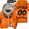 Halloween V1 – Custom Name – Colorado Avalanche - Fleece Zip Hoodie