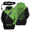 TILL THE FUCKIN FREAKIN TRAINING WHEEL FALL OFF - 3D ALL OVER PRINTED - ARCTIC-CAT - GREEN