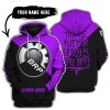 TILL THE FUCKIN FREAKIN TRAINING WHEEL FALL OFF - 3D ALL OVER PRINTED - CAN AM - PURPLE