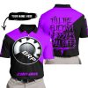 TILL THE FUCKIN FREAKIN TRAINING WHEEL FALL OFF - 3D ALL OVER PRINTED - CAN AM - PURPLE - POLO SHIRT