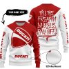 TILL THE FUCKIN FREAKIN TRAINING WHEEL FALL OFF – 3D ALL OVER PRINTED – DUCATI - SWEATER UGLY