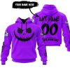 Halloween V1 – Custom Name – Colorado Avalanche – Purple