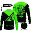 TILL THE FUCKIN FREAKIN TRAINING WHEEL FALL OFF - 3D ALL OVER PRINTED - FLY RACING - GREEN - SWEATER UGLY