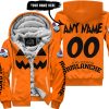 Halloween V2 – Custom Name – Colorado Avalanche - Fleece Zip Hoodie