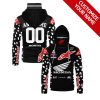 HOODIE MASK | CUSTOM YOUR NAME HONDA RACING | LIMITED EDITION DI23