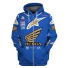 CUSTOM YOUR NAME HONDA CLOTHINGS MJ73