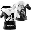 TILL THE FUCKIN FREAKIN TRAINING WHEEL FALL OFF - 3D ALL OVER PRINTED - FXR - WHITE - T-SHIRT
