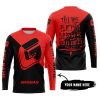 TILL THE FUCKIN FREAKIN TRAINING WHEEL FALL OFF - 3D ALL OVER PRINTED - GAS GAS - RED - JERSEY
