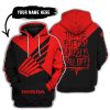 TILL THE FUCKIN FREAKIN TRAINING WHEEL FALL OFF – 3D ALL OVER PRINTED – HONDA – RED