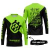 TILL THE FUCKIN FREAKIN TRAINING WHEEL FALL OFF - 3D ALL OVER PRINTED - HUSQVARNA - GREEN 1 - JERSEY