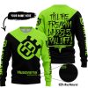 TILL THE FUCKIN FREAKIN TRAINING WHEEL FALL OFF - 3D ALL OVER PRINTED - HUSQVARNA - GREEN 1 - SWEATER UGLY