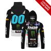 HOODIE MASK | CUSTOM YOUR NAME MONSTER RACING | LIMITED EDITION KD38