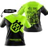 TILL THE FUCKIN FREAKIN TRAINING WHEEL FALL OFF - 3D ALL OVER PRINTED - HUSQVARNA - NEON - T-SHIRT