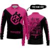 TILL THE FUCKIN FREAKIN TRAINING WHEEL FALL OFF - 3D ALL OVER PRINTED - HUSQVARNA - PINK 1 - LONG SLEEVE POLO SHIRT