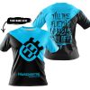 TILL THE FUCKIN FREAKIN TRAINING WHEEL FALL OFF - 3D ALL OVER PRINTED - HUSQVARNA - SKY BLUE - T-SHIRT