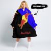 TILL THE FUCKIN FREAKIN TRAINING WHEEL FALL OFF – 3D ALL OVER PRINTED – RED BULL – BLUE - OODIE BLANKET HOODIE