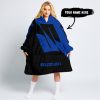 TILL THE FUCKIN FREAKIN TRAINING WHEEL FALL OFF - 3D ALL OVER PRINTED - SUZUKI - BLUE - OODIE BLANKET HOODIE