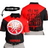 TILL THE FUCKIN FREAKIN TRAINING WHEEL FALL OFF – 3D ALL OVER PRINTED – YAMAHA RED - POLO SHIRT
