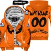 Halloween V3 – Custom Name – Colorado Avalanche - Fleece Zip Hoodie