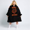 ZERO FOX GIVEN – LIMITED EDITION – FXR – BLACK V1 - OODIE BLANKET HOODIE